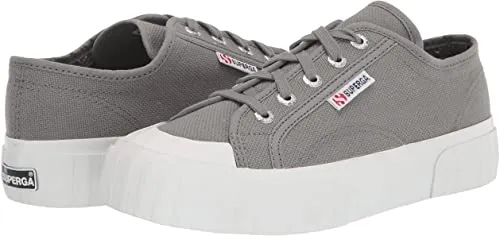 2630 Cotu Canvas Lace Up Sneakers in Grey Sage