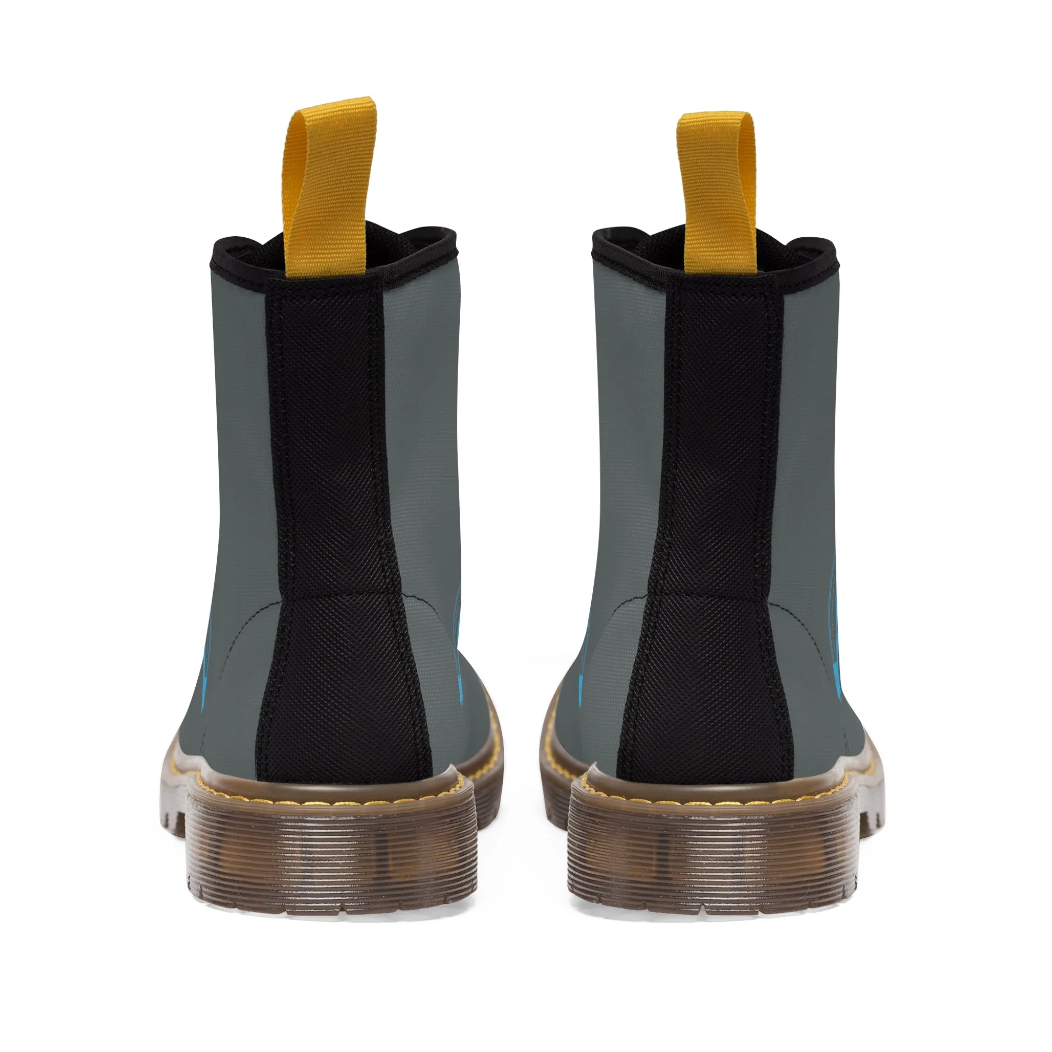 A1Who Dares Wins  Dark Grey Canvas Boots