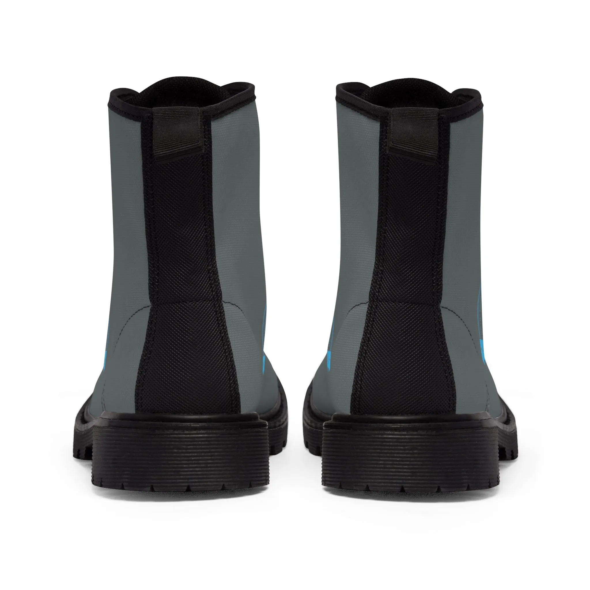 A1Who Dares Wins  Dark Grey Canvas Boots