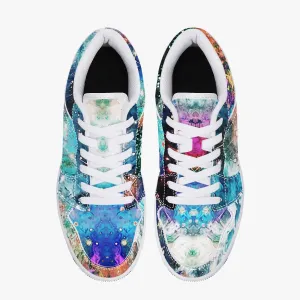 Acquiesce Apothos Psychedelic Split-Style Low-Top Sneakers