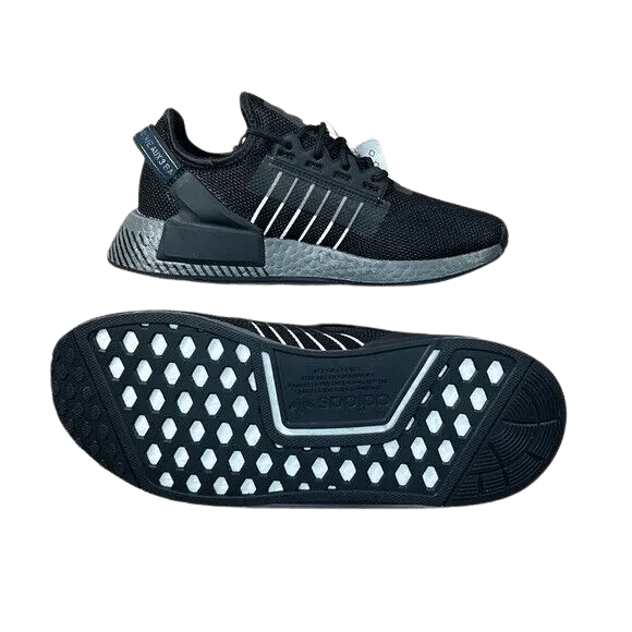 Adidas NMD _R1 V2 'Black White' Men's Shoes