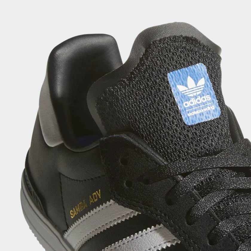 ADIDAS SKATEBOARDING SAMBA ADV BLACK / WHITE