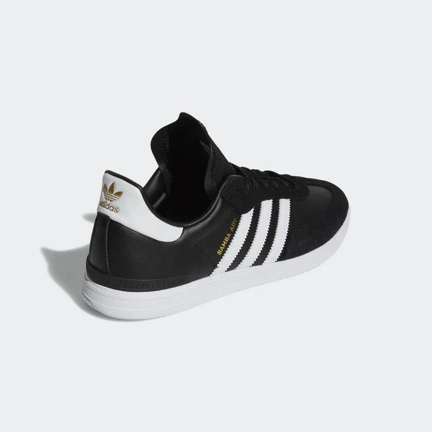 ADIDAS SKATEBOARDING SAMBA ADV BLACK / WHITE