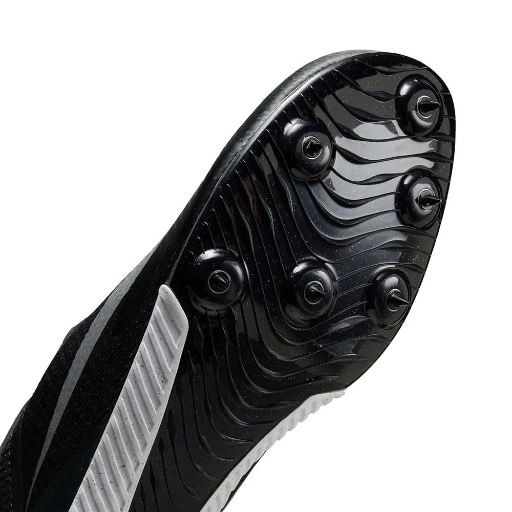 All Gender Nike Zoom Rival Track Spike - Black/Black