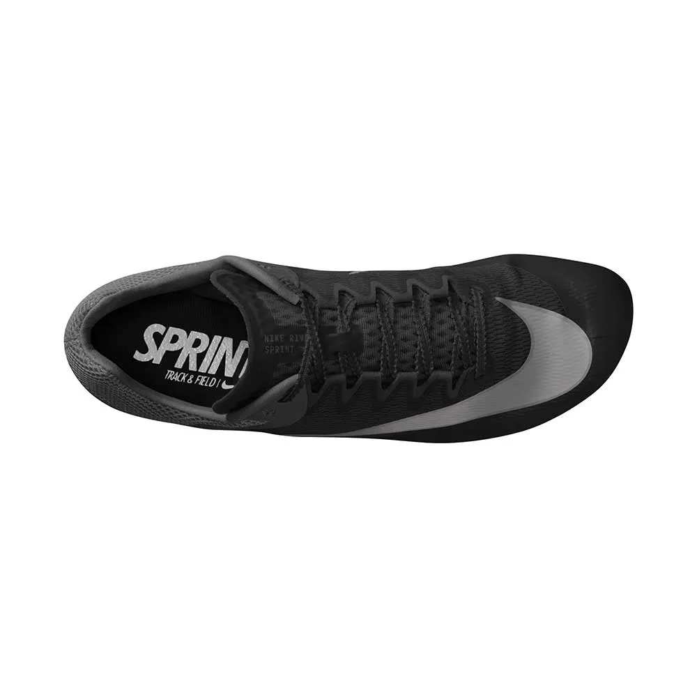 All Gender Nike Zoom Rival Track Spike - Black/Black