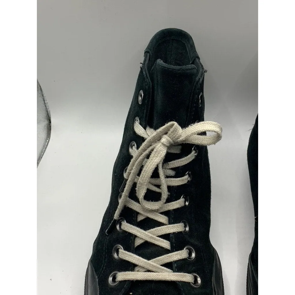 ALLSAINTS Men's Black Dumont Suede High-Top Lace-Up Sneakers SZ 41(US8)
