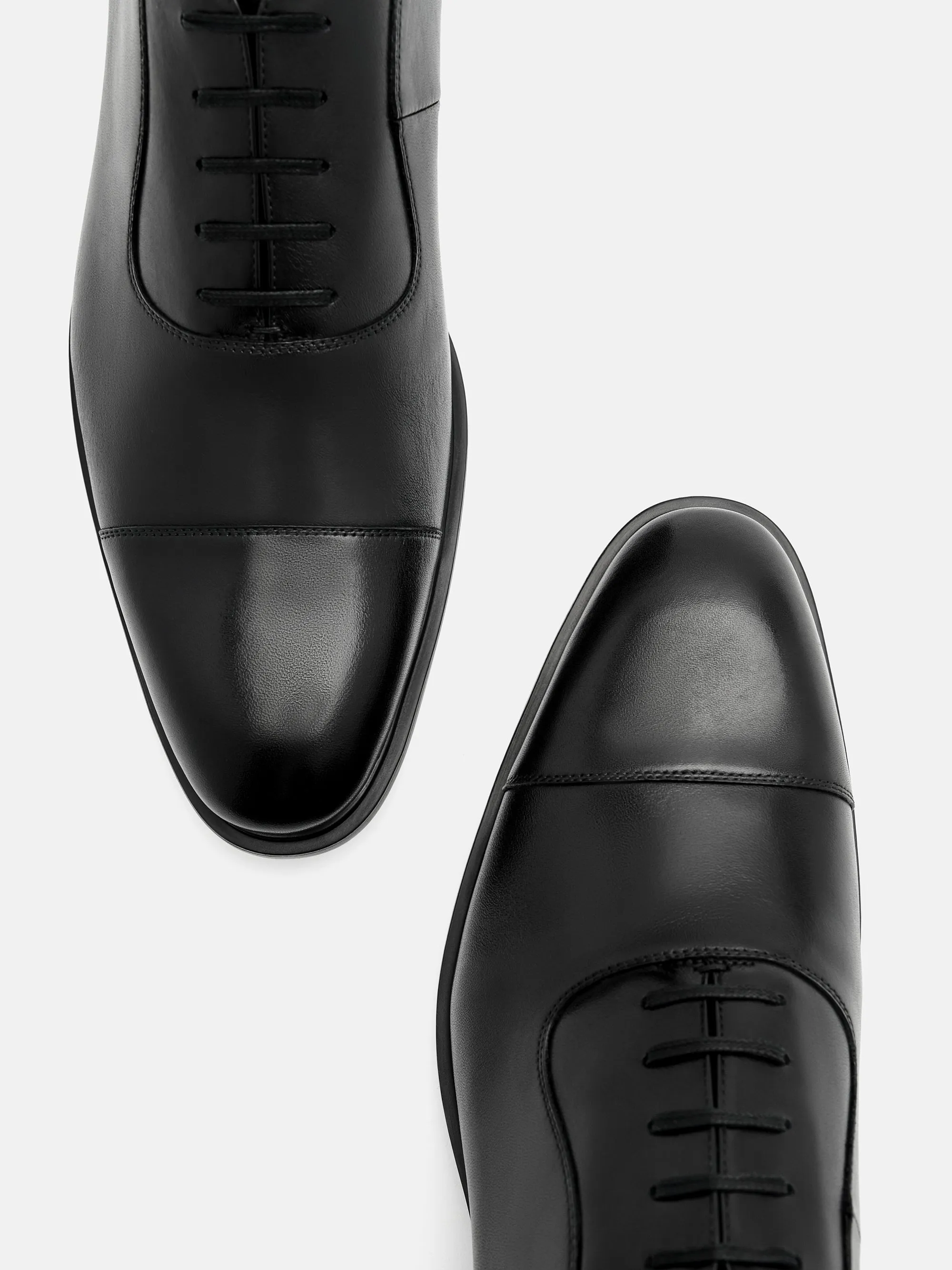 Altitude Lightweight Burnished Leather Oxford Shoes