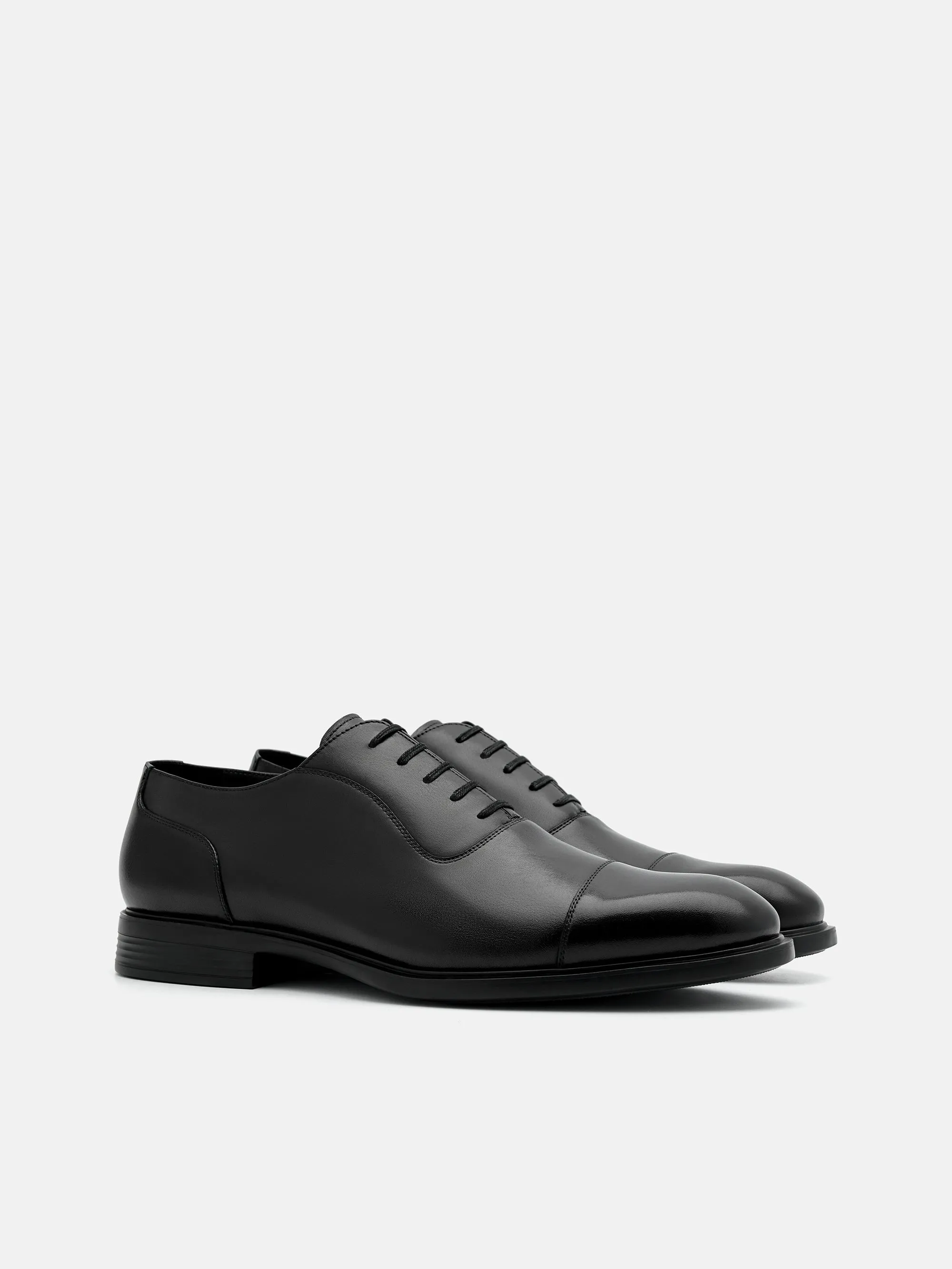 Altitude Lightweight Burnished Leather Oxford Shoes