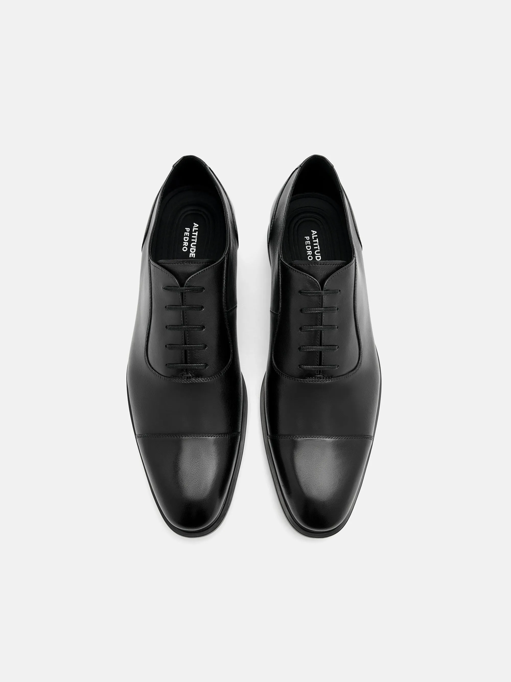 Altitude Lightweight Burnished Leather Oxford Shoes