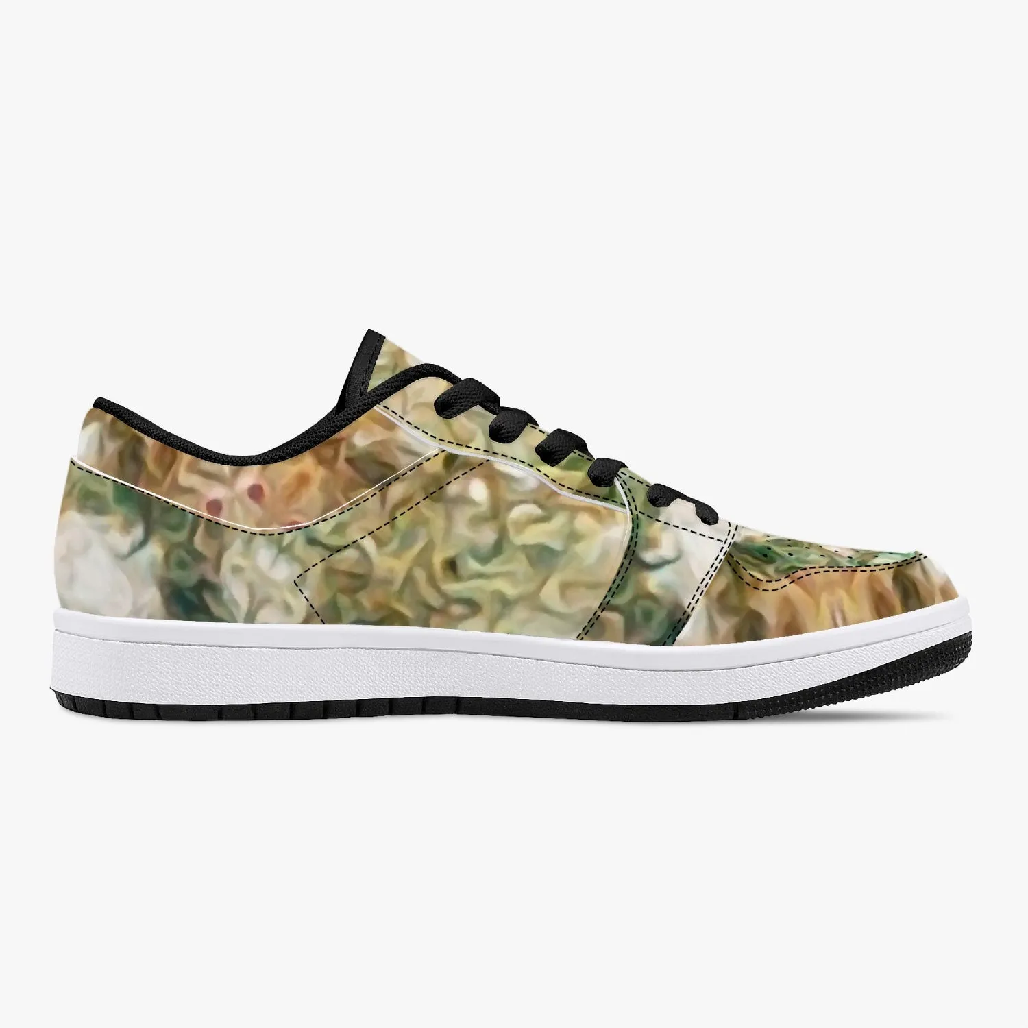 Amberwood Psychedelic Split-Style Low-Top Sneakers