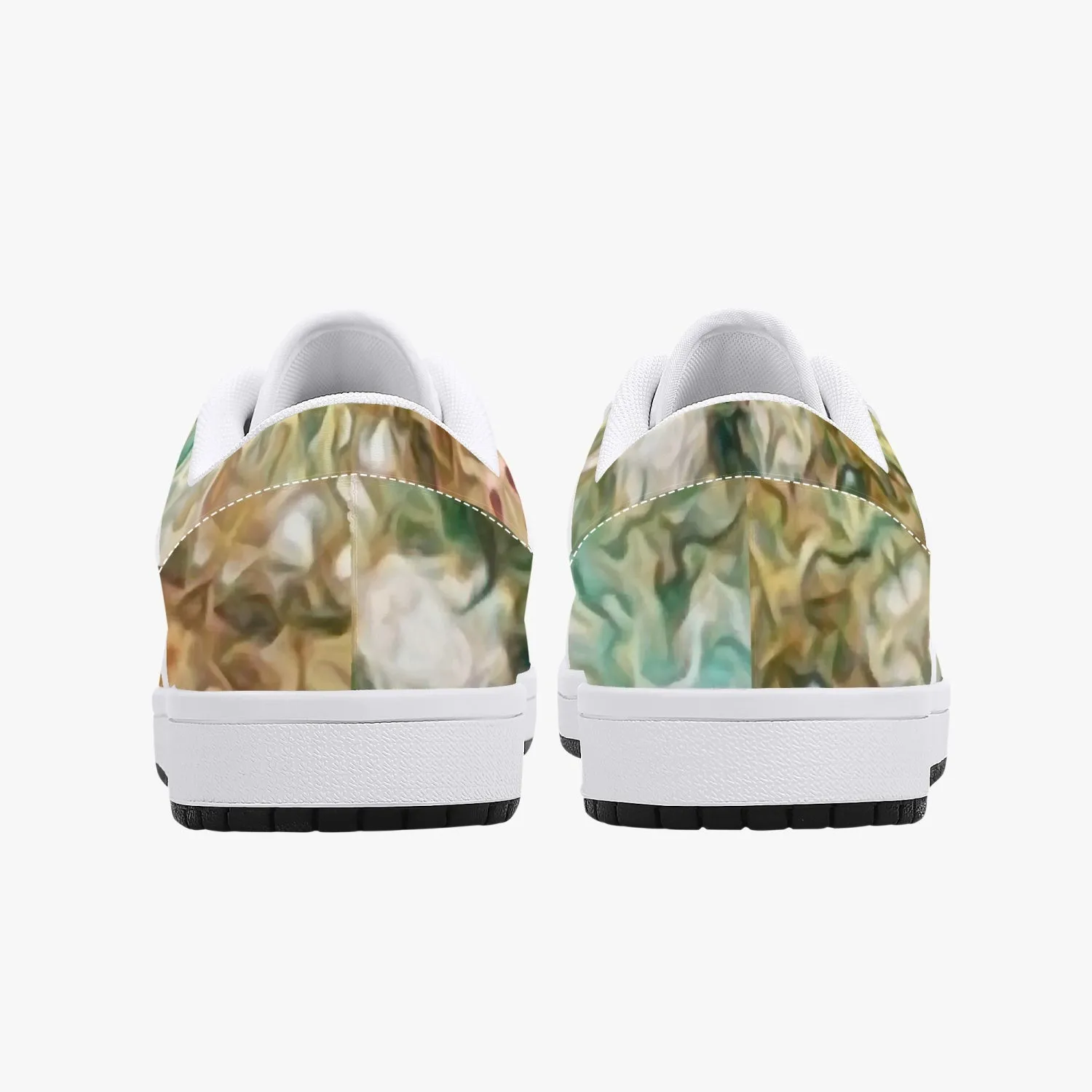 Amberwood Psychedelic Split-Style Low-Top Sneakers