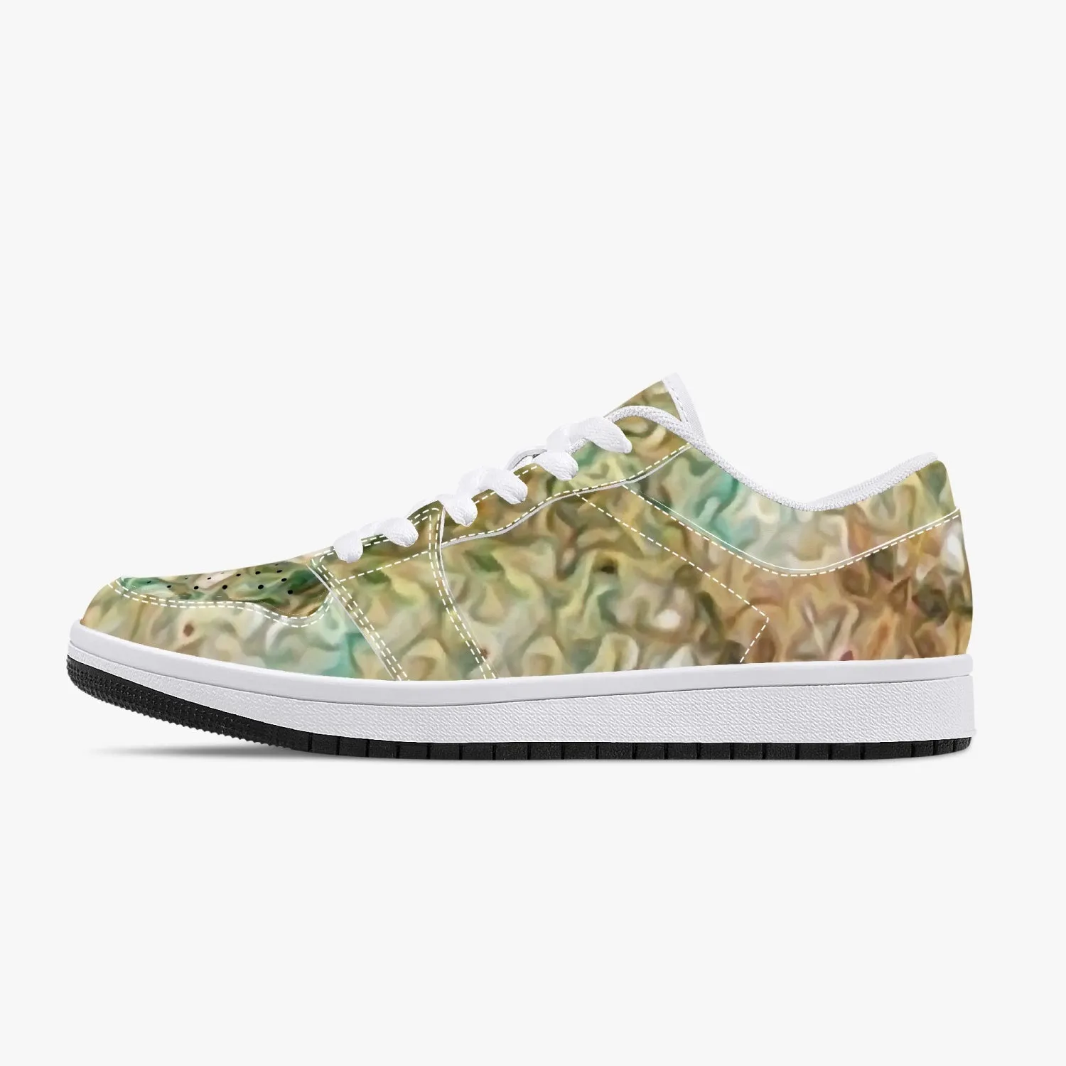 Amberwood Psychedelic Split-Style Low-Top Sneakers
