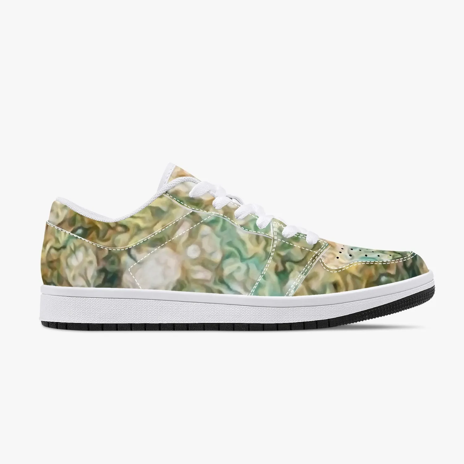 Amberwood Psychedelic Split-Style Low-Top Sneakers
