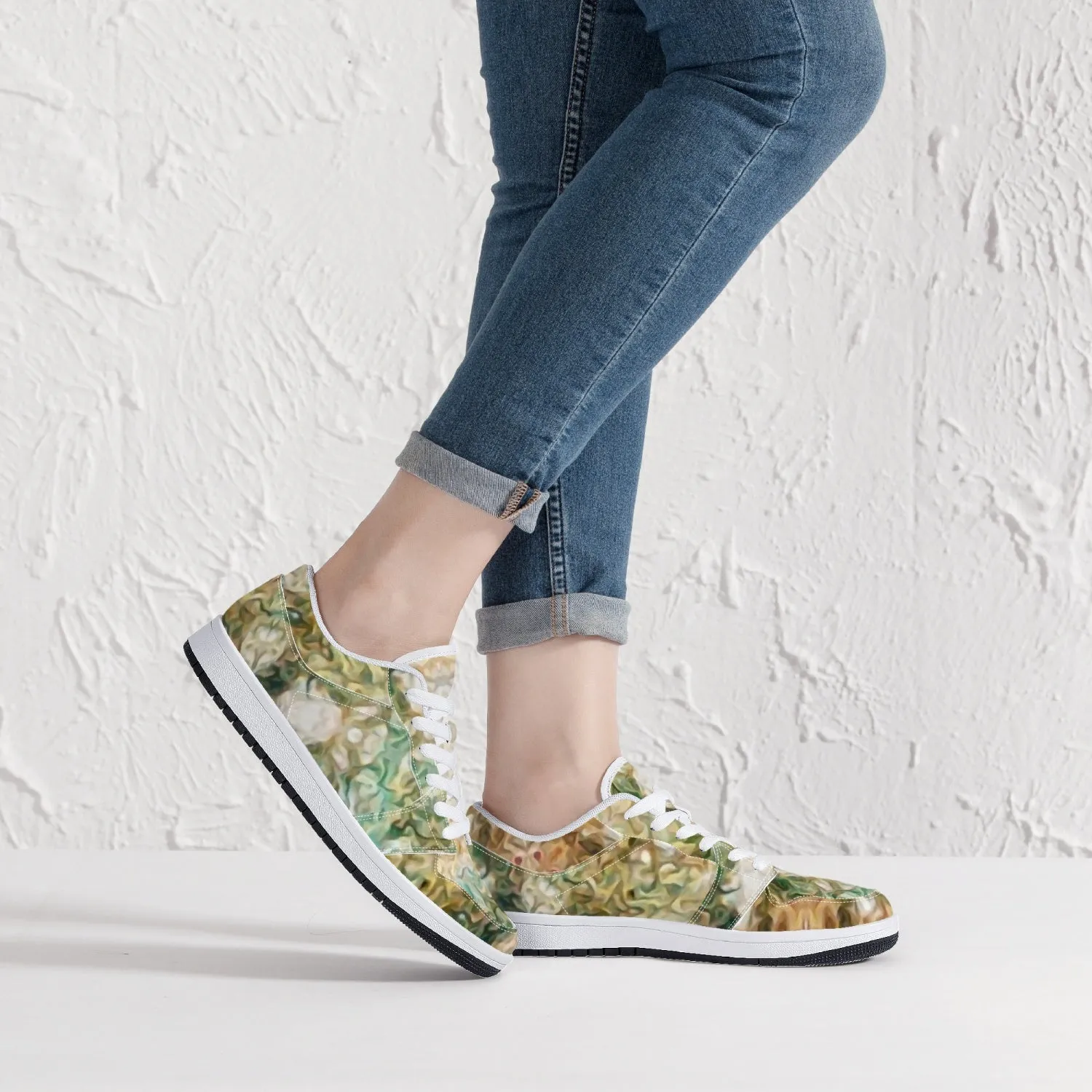 Amberwood Psychedelic Split-Style Low-Top Sneakers