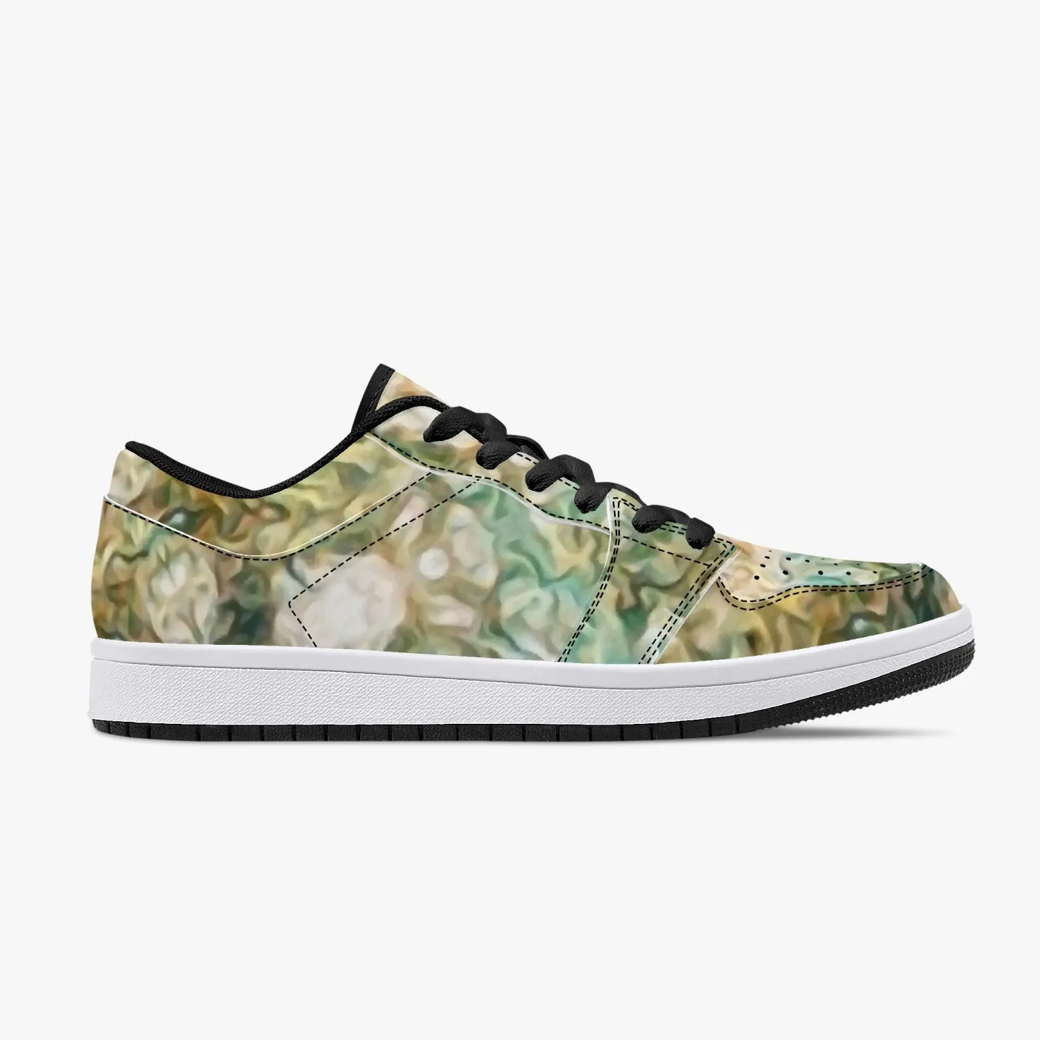 Amberwood Psychedelic Split-Style Low-Top Sneakers