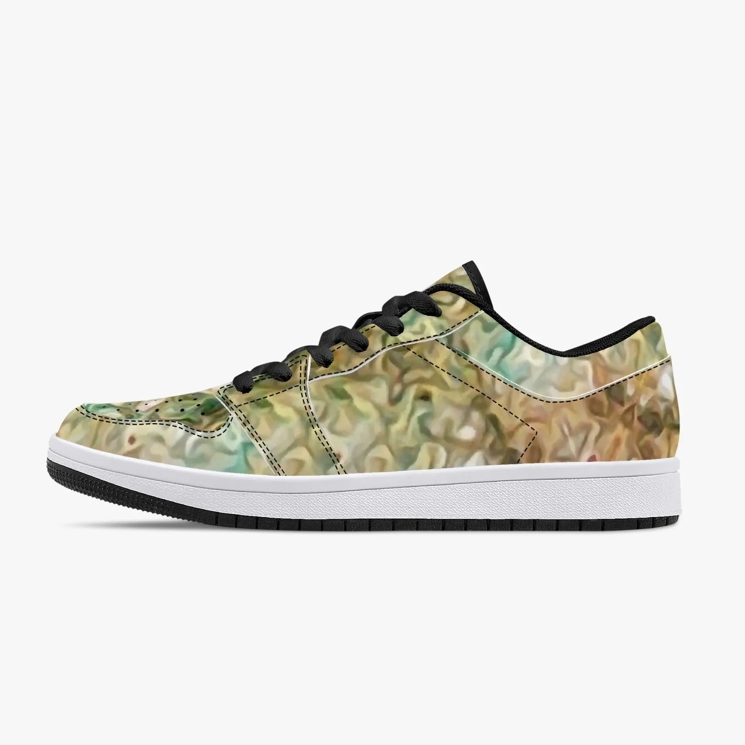 Amberwood Psychedelic Split-Style Low-Top Sneakers