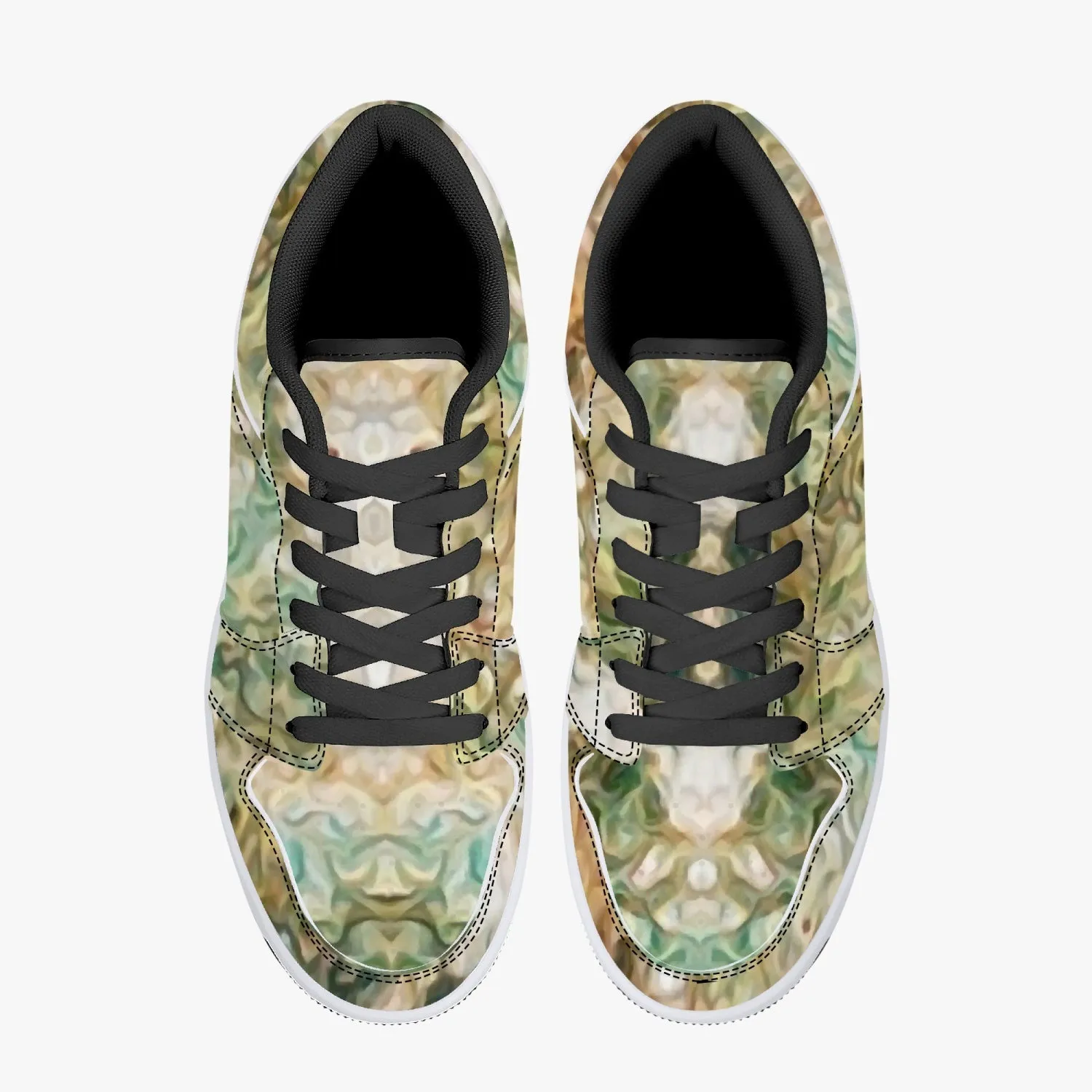 Amberwood Psychedelic Split-Style Low-Top Sneakers