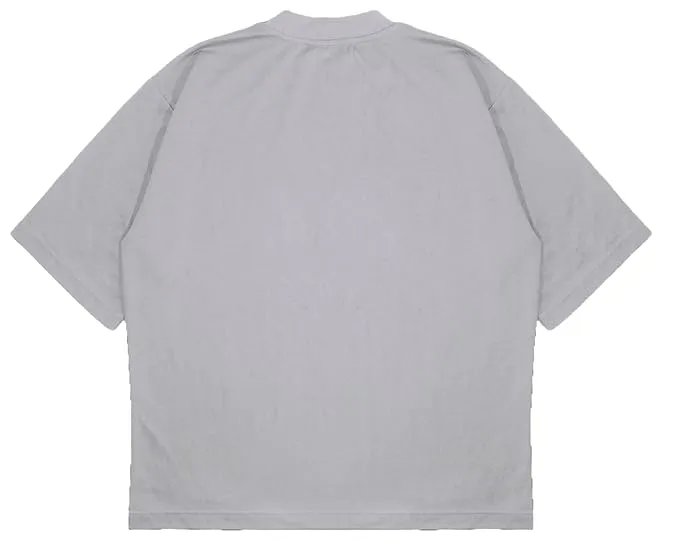 ANGAR Cotton Drop Shoulder WISE Half Sleeves Oversized Fit Printed T-Shirt for Men
