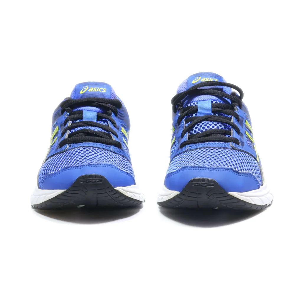 Asics Contend 5 Sport Shoes Leather Blue Colour For Women