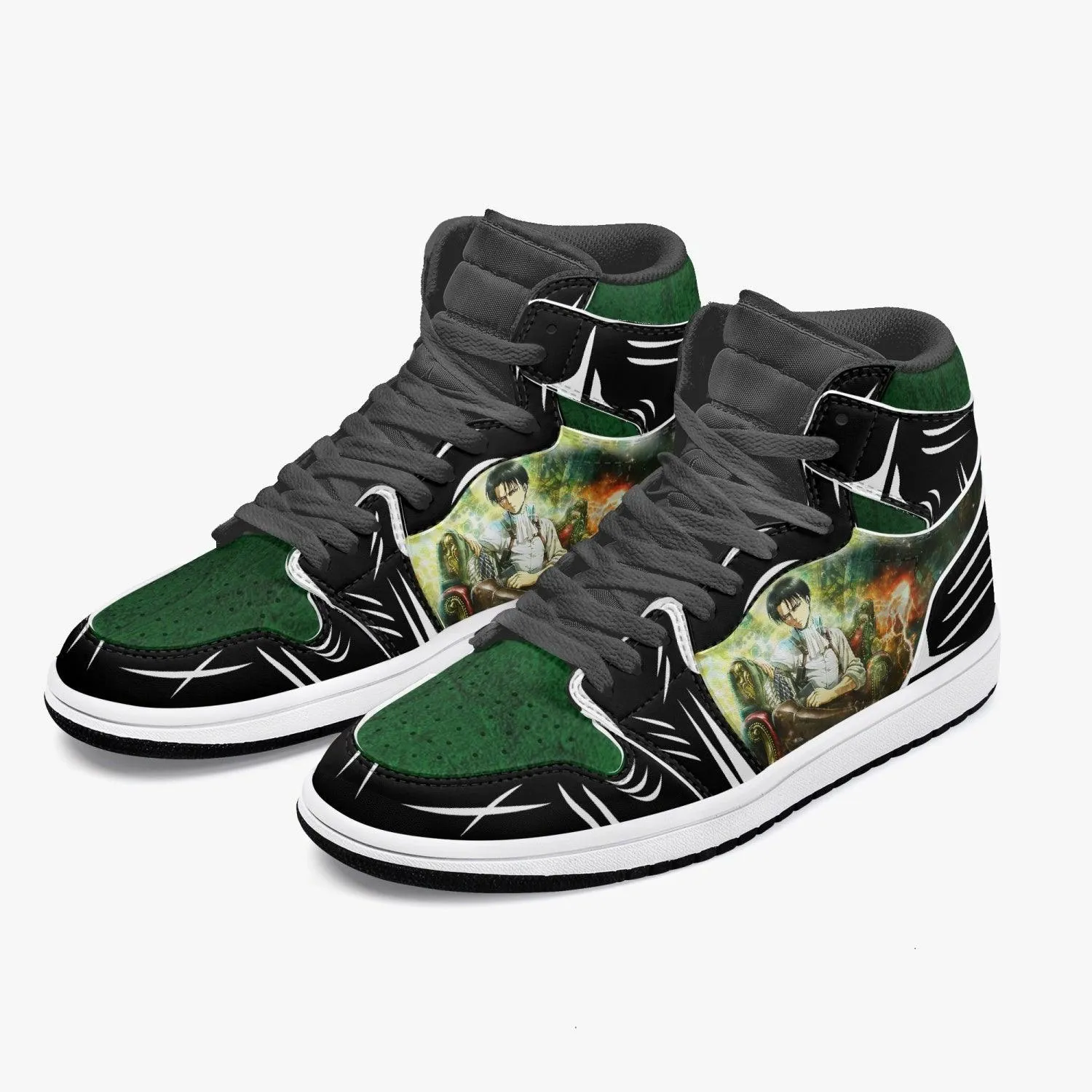 Attack On Titan Levi Ackerman JD1 Anime Shoes