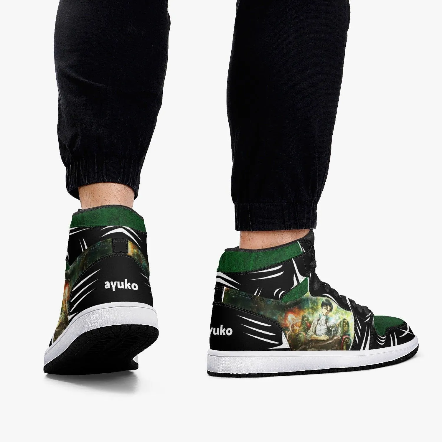 Attack On Titan Levi Ackerman JD1 Anime Shoes
