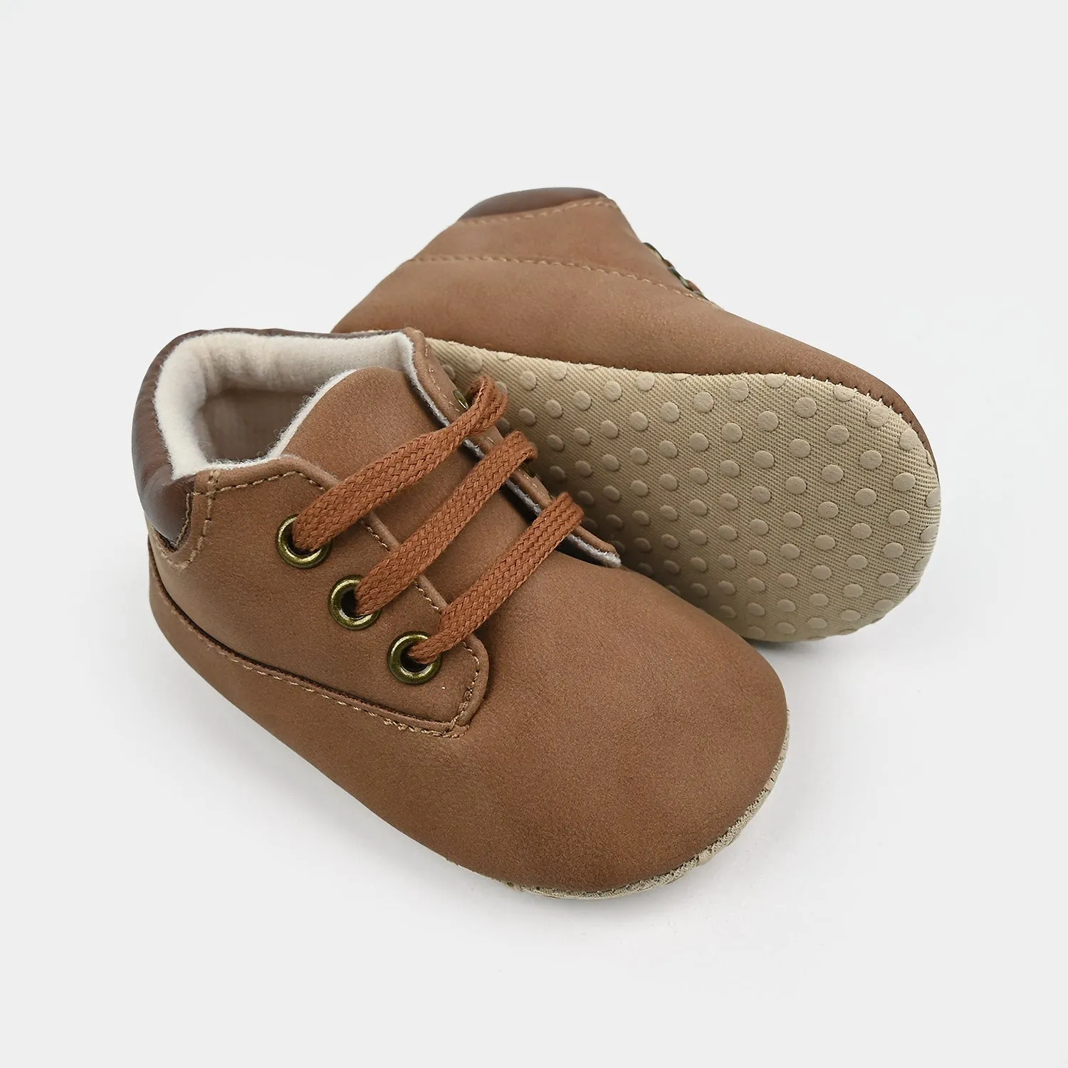 Baby Boy Shoes J11-BROWN
