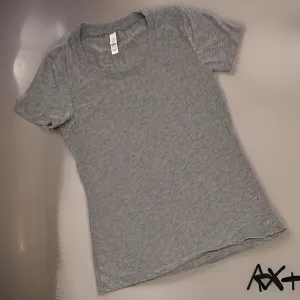 *BELLA CANVAS* ~GREY~ LIGHTWEIGHT T-SHIRTS FOR WOMEN