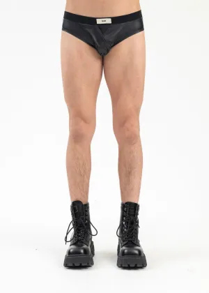 BLACK BRIEF WITH X-FLY