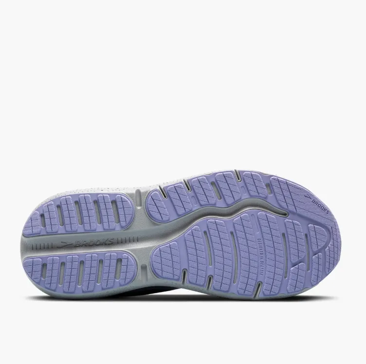 Brooks Women's Ghost Max 2 Sneaker Ebony/Sweet Lavender/Alloy