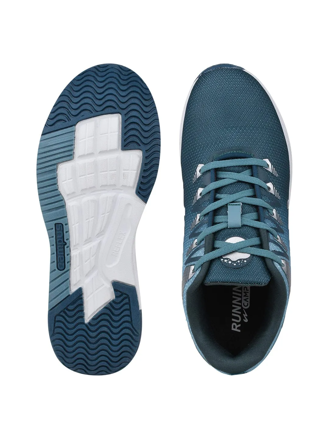 CAMP MARLON Green Men's Running Shoes