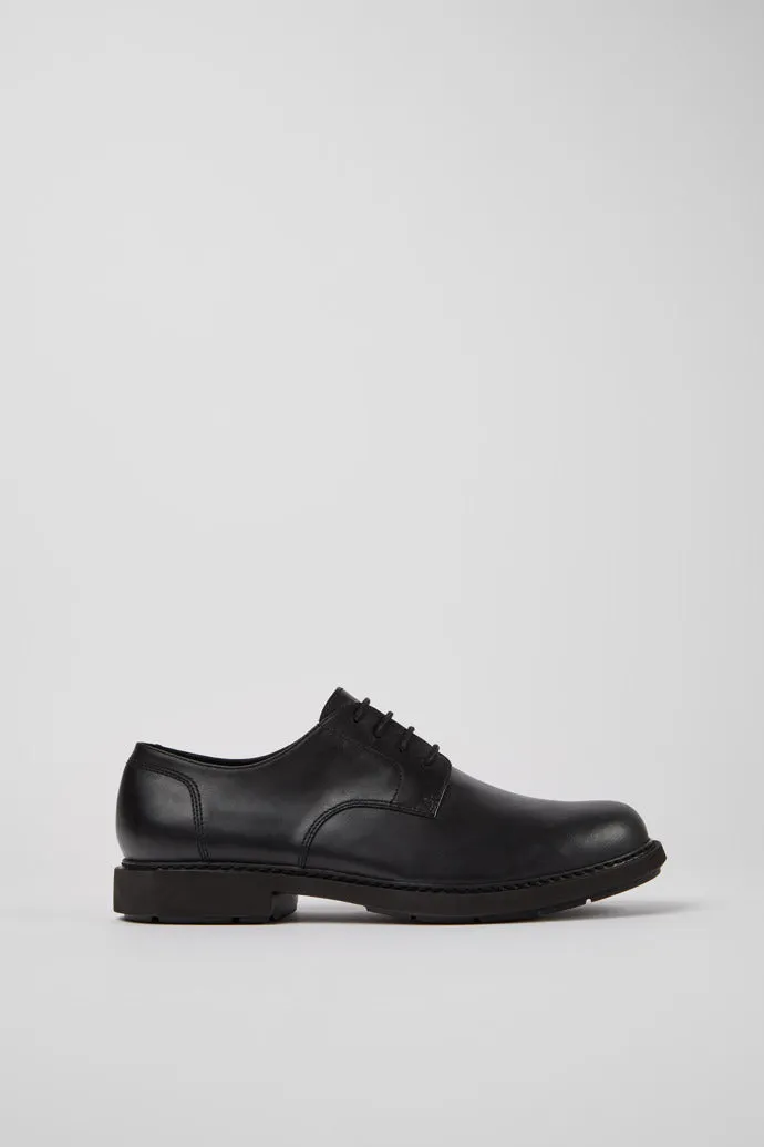 Camper Men's K100152 Leather Formal Shoes Neuman Black