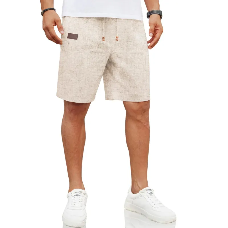 Casual Linen Vacation Shorts – Lightweight and Summer Essential