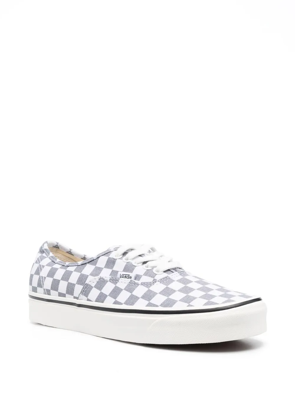Checkerboard-print sneakers