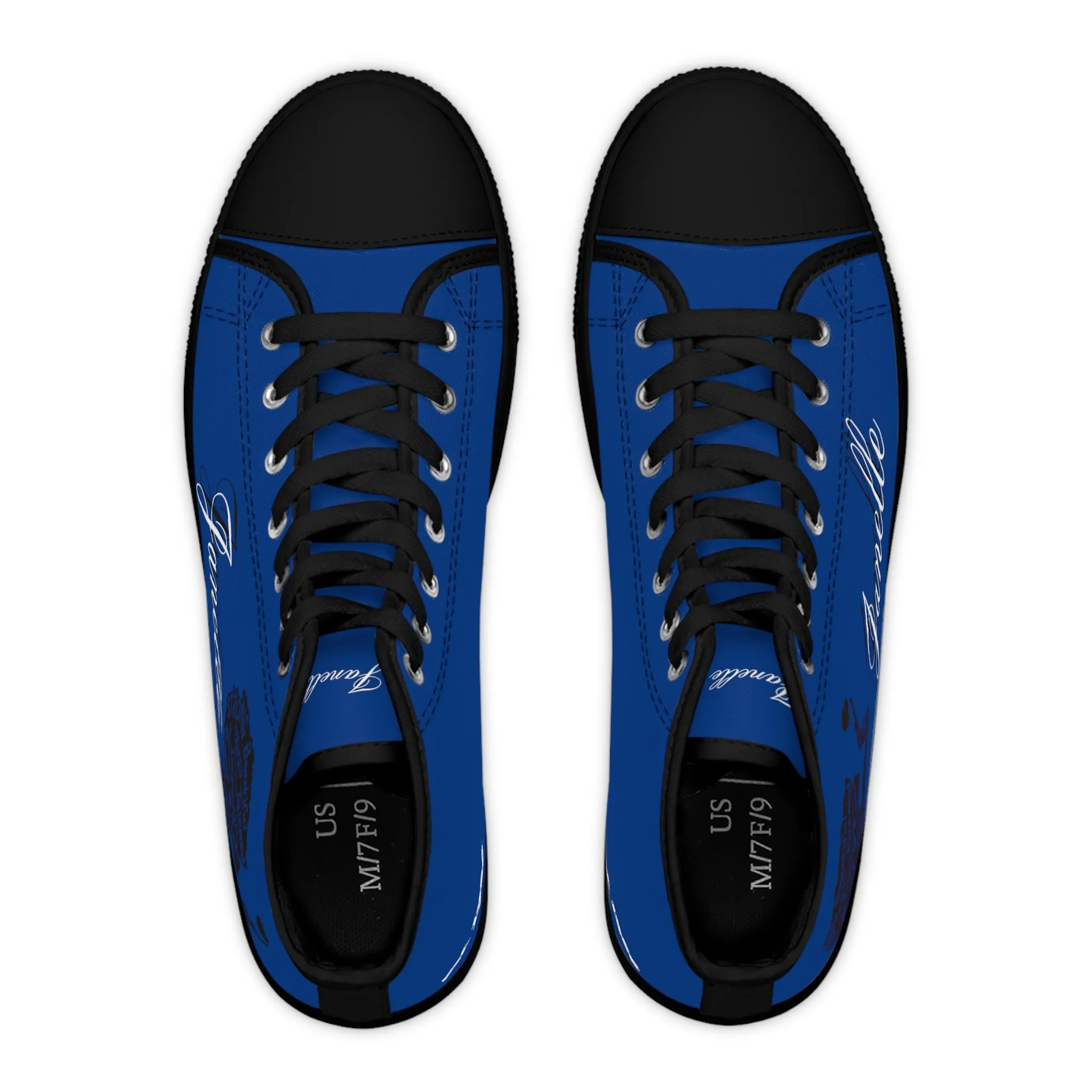Classy & Positive - Women's High Top Sneakers