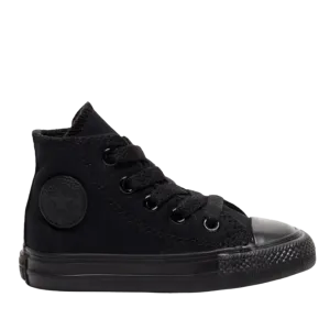 .Converse Toddler CT All Star Classic HI Top Black (7S121C) - B - R1L1