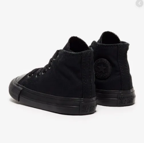.Converse Toddler CT All Star Classic HI Top Black (7S121C) - B - R1L1