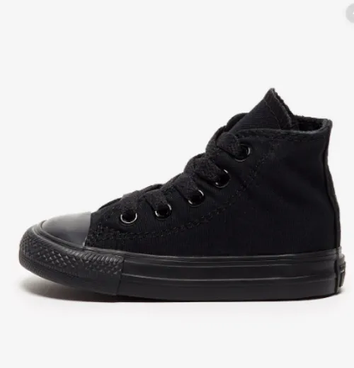 .Converse Toddler CT All Star Classic HI Top Black (7S121C) - B - R1L1