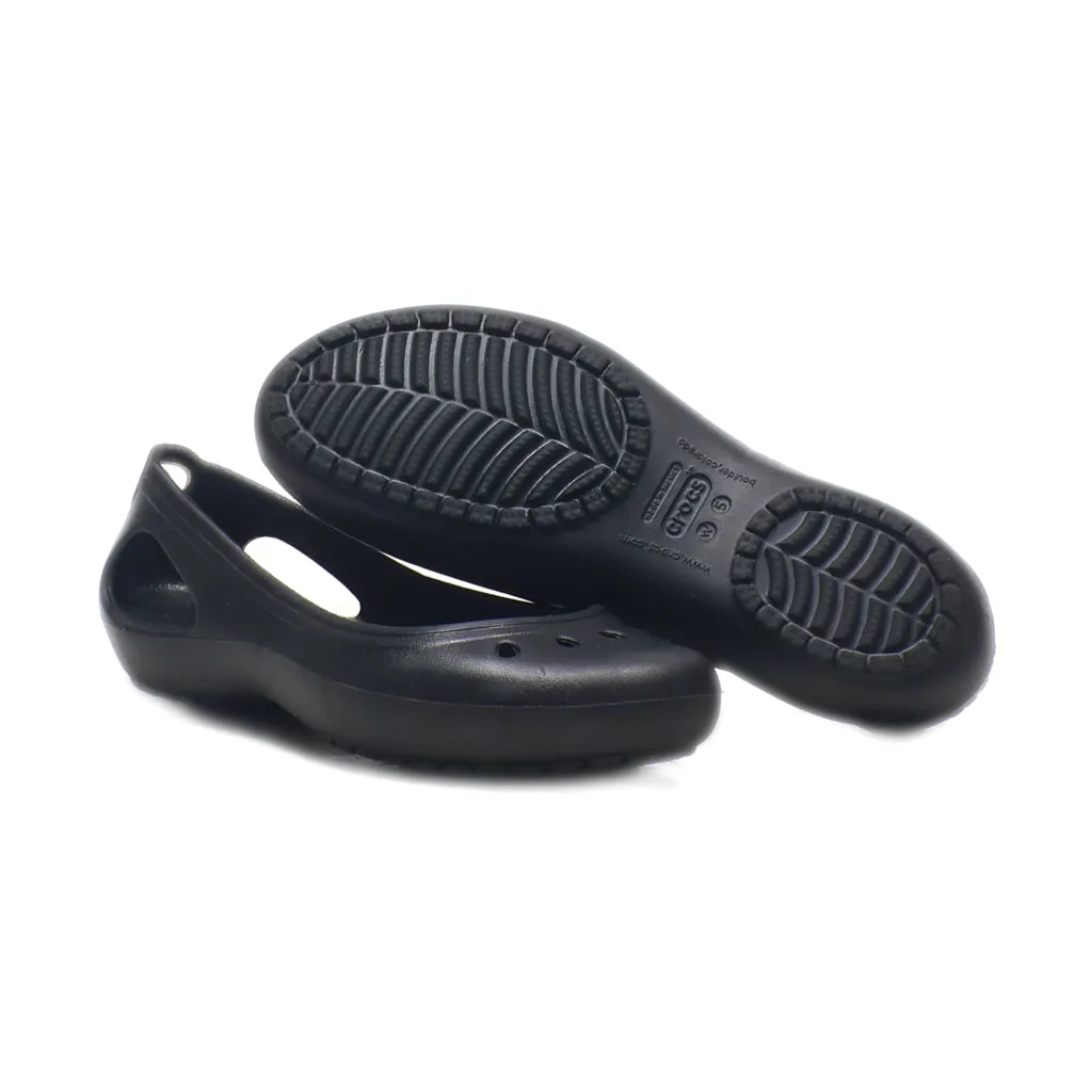 Crocs Kadee Ballerinas Rubber Black Colour For Women