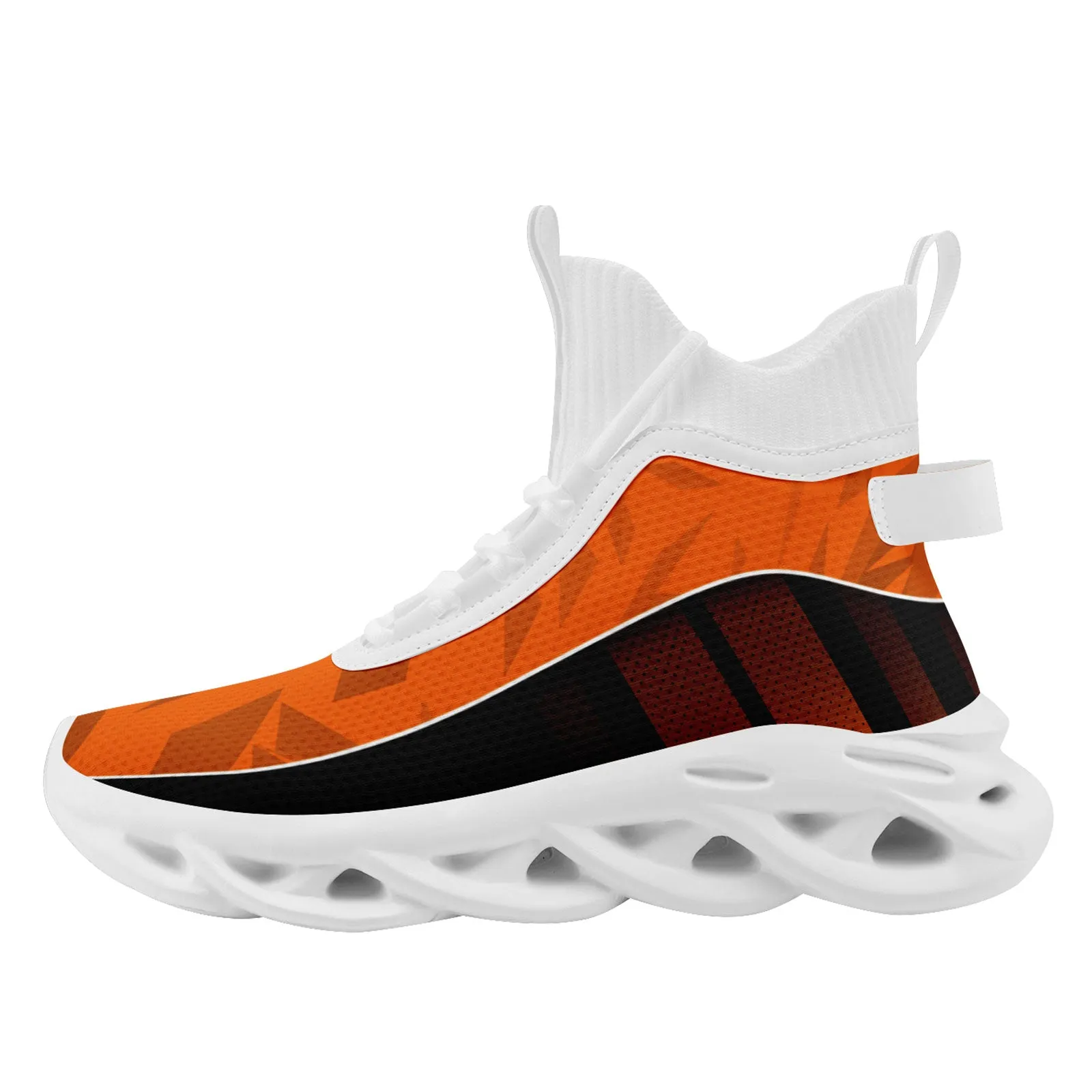 Custom Black Orange Jersey MaxSoul Shoes and Hat Combo Offer Personalized Combo ZH-D020234-3