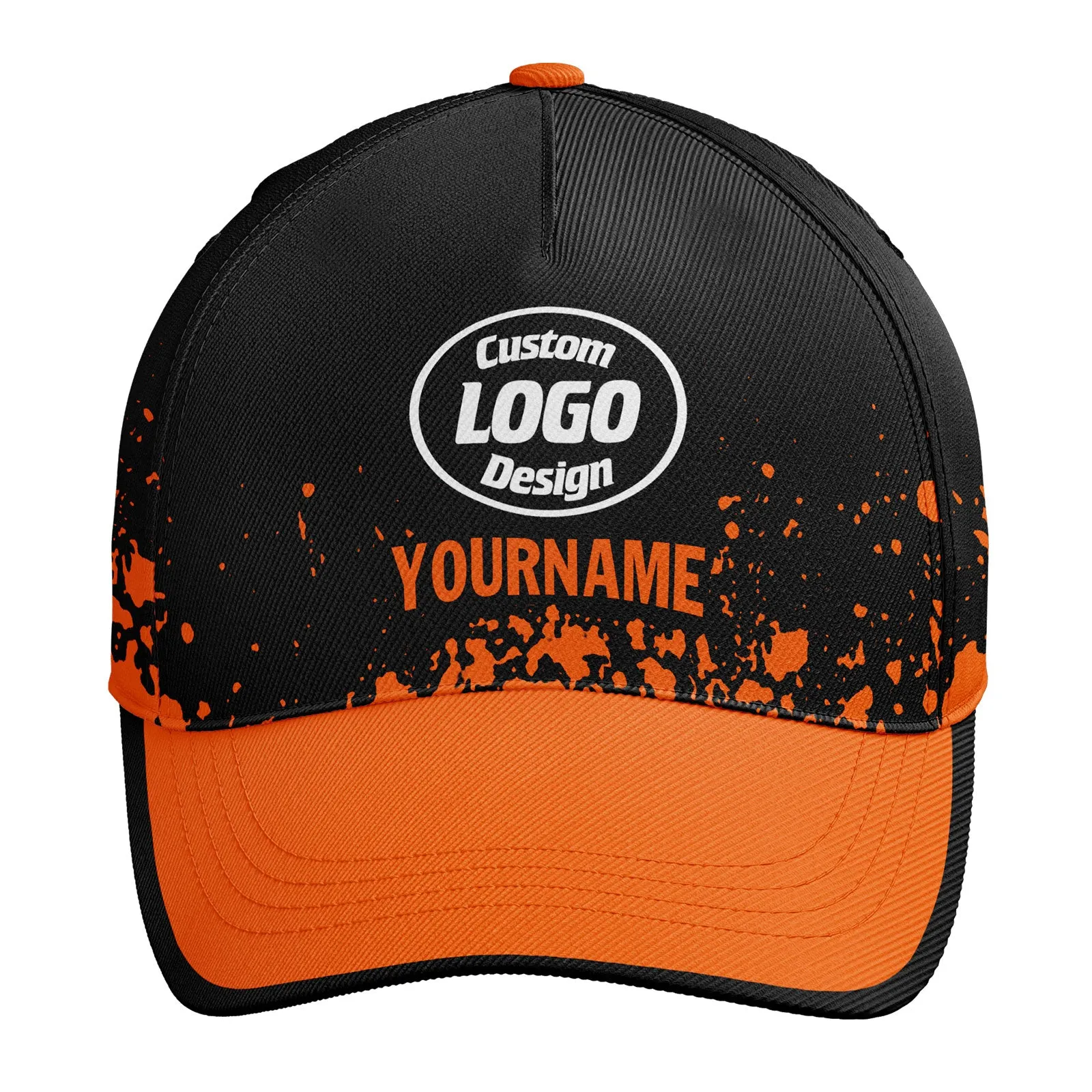 Custom Black Orange Jersey MaxSoul Shoes and Hat Combo Offer Personalized Combo ZH-D020234-3