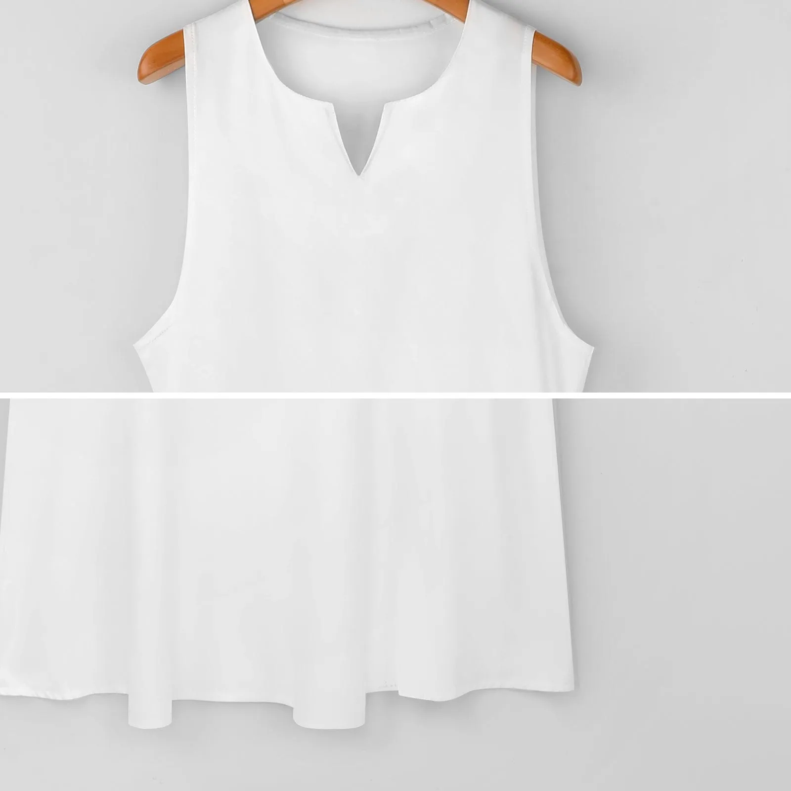 Custom Face Black Sleeveless Summer Dress with Pocket Personalized Women's Long Dress