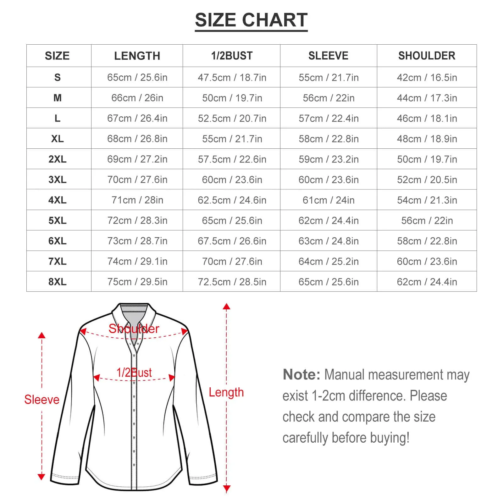 Custom Photo Warm Family Men's Long Sleeve Shirt Design Your Own Shirt Photo Shirt Birthday Gift for Husband or Boyfriend