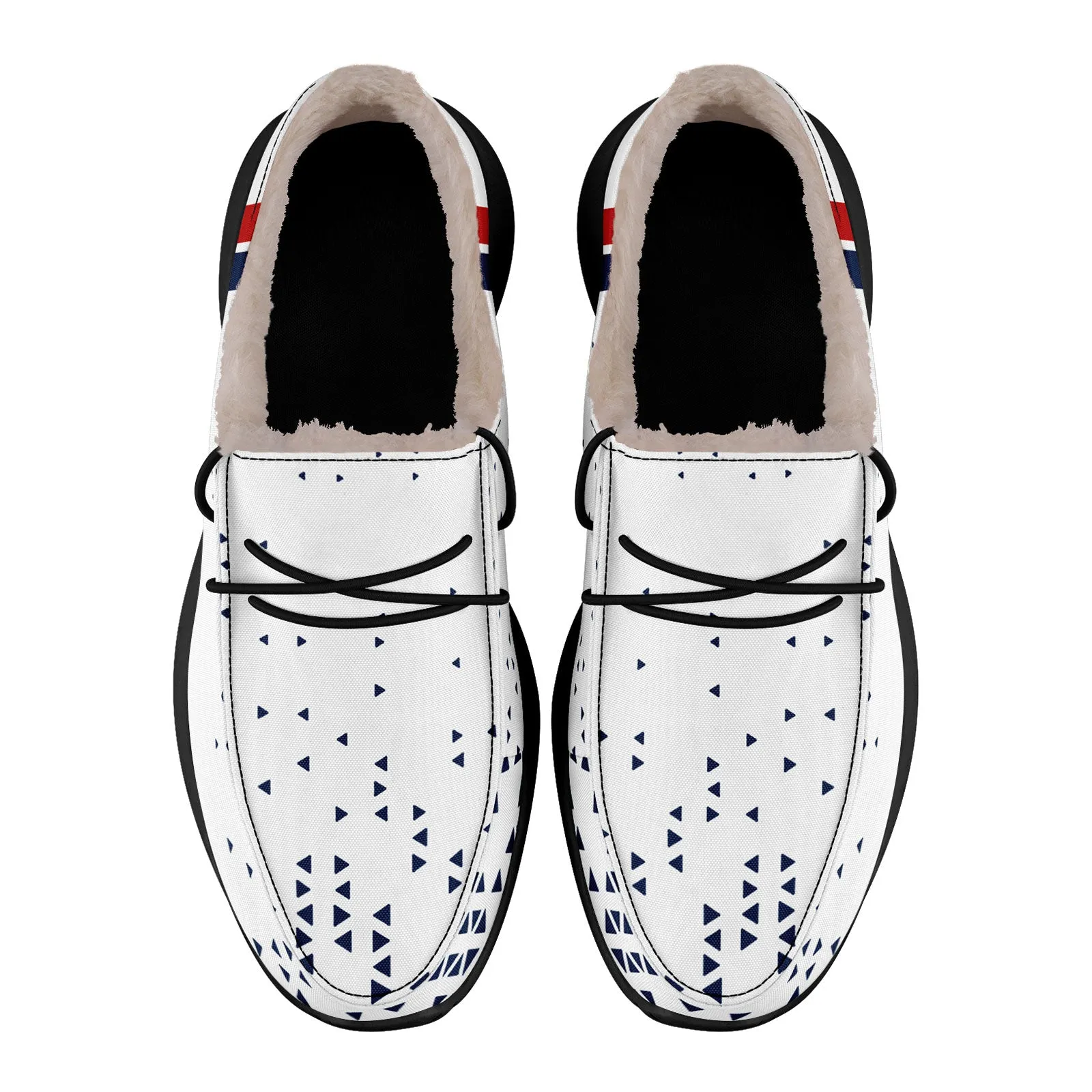 Custom White Blue New England Shoes Personalized Sneaker FN042-D020279-26