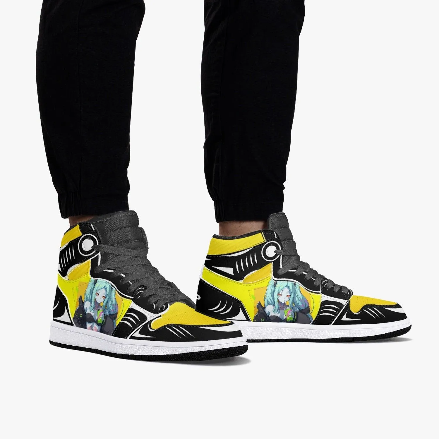 Cyberpunk Edgerunners Rebecca JD1 Anime Shoes
