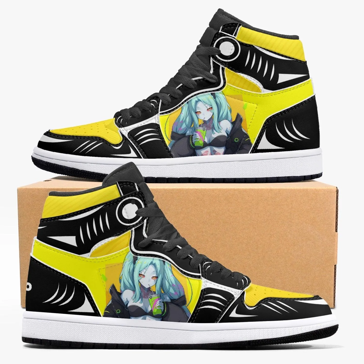 Cyberpunk Edgerunners Rebecca JD1 Anime Shoes