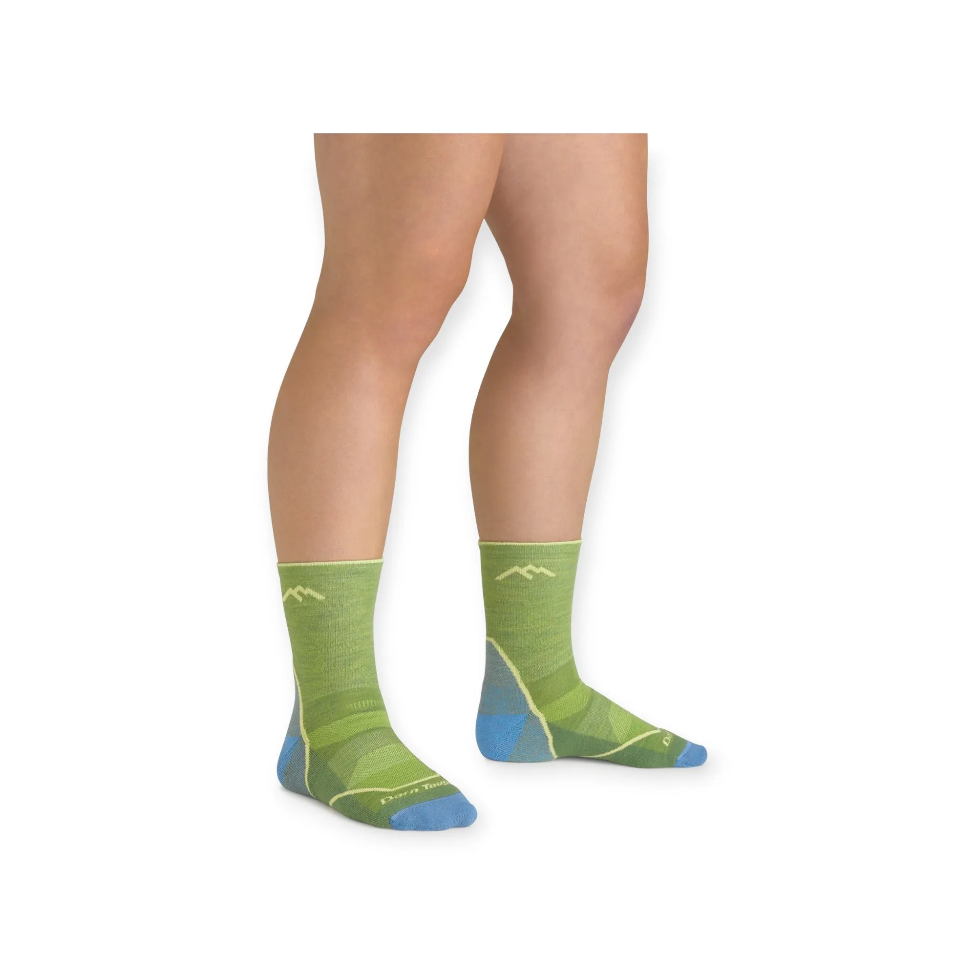 Darn Tough Kid's Light Hiker Micro Crew Lightweight with Cushion Socks