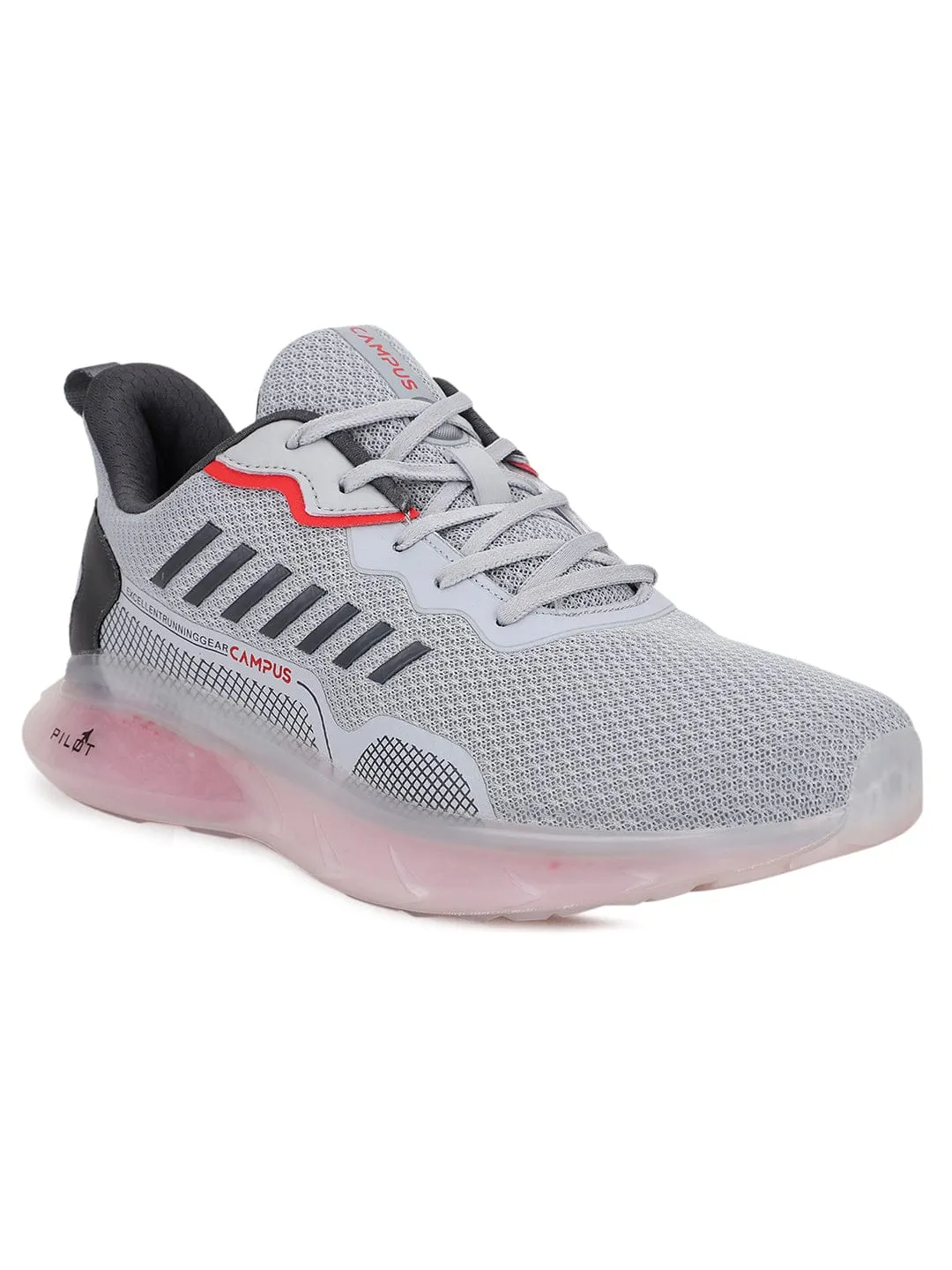 DECCAN Grey Men's Running Shoes