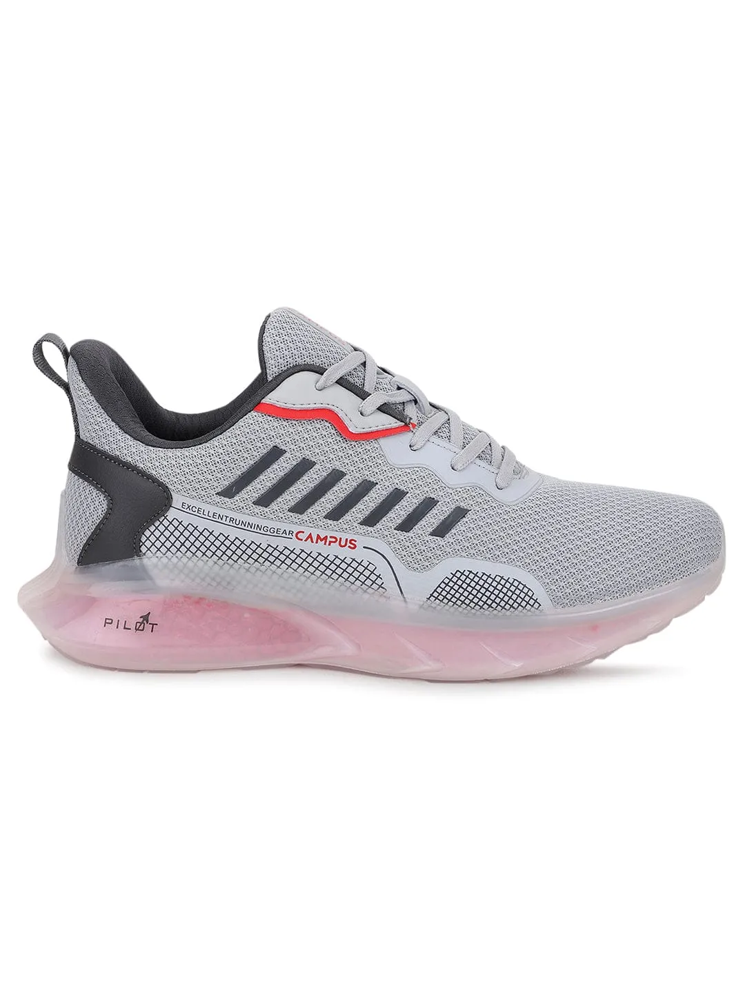 DECCAN Grey Men's Running Shoes