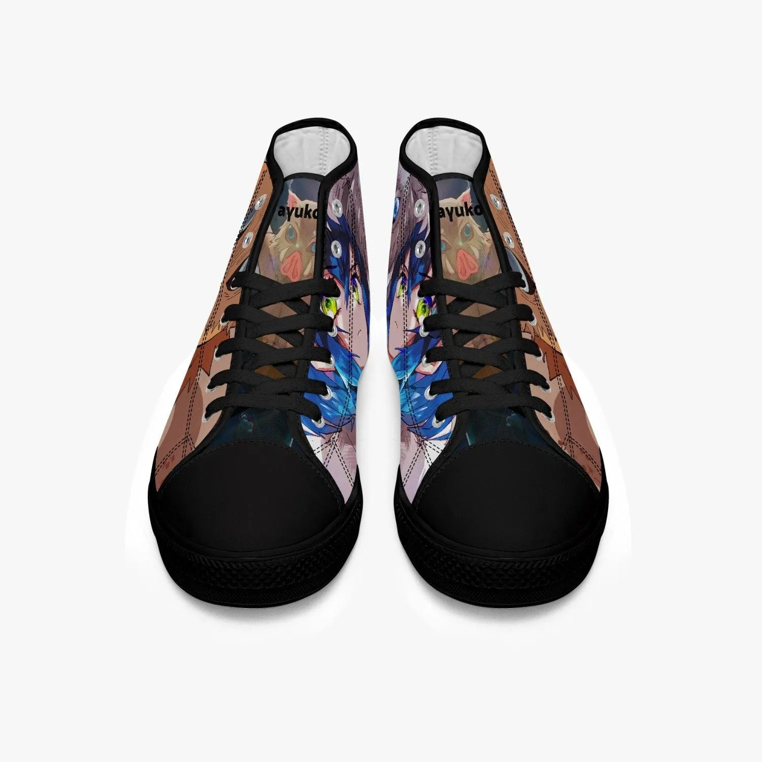 Demon Slayer Hashibira Inosuke A-Star Mid Anime Shoes