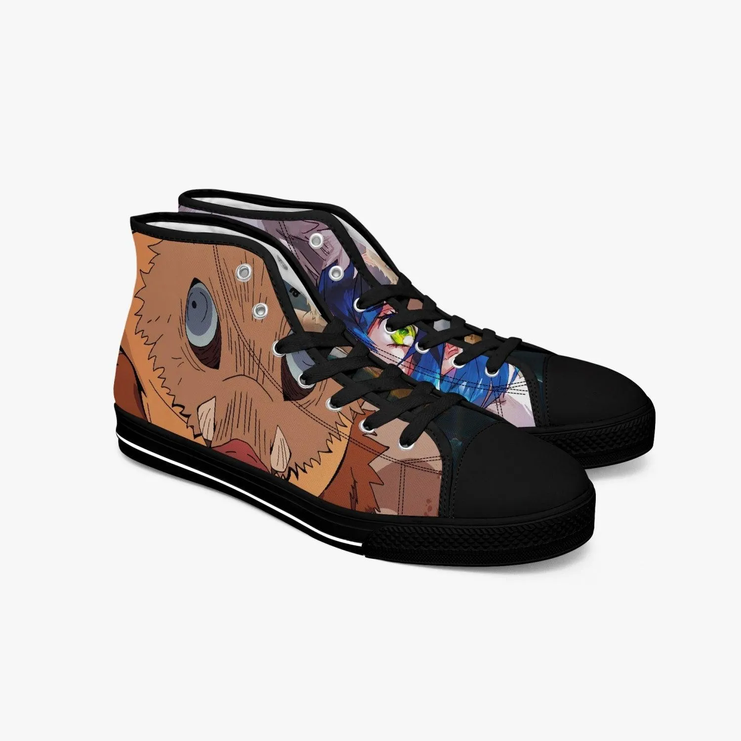 Demon Slayer Hashibira Inosuke A-Star Mid Anime Shoes